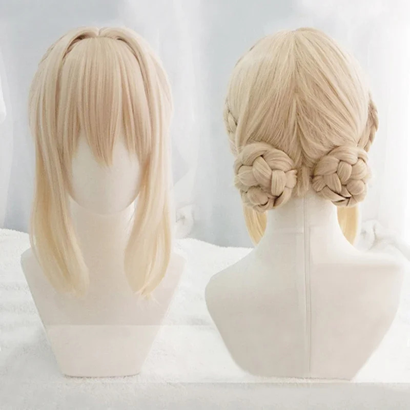 Resistance Tube Set - 2026 Violet Evergarden trenza corta rubia