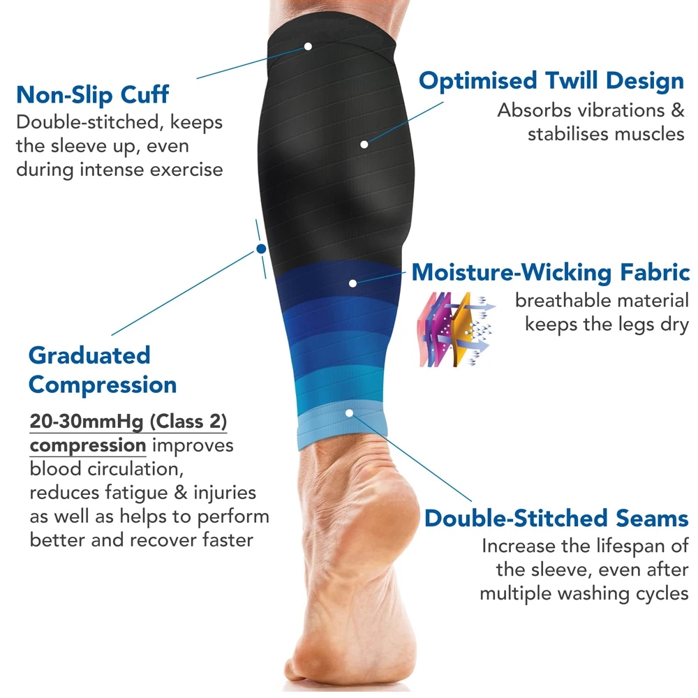 1 Par de Mangas de Compresión  - Compression Knee Sleeve reseña y precio