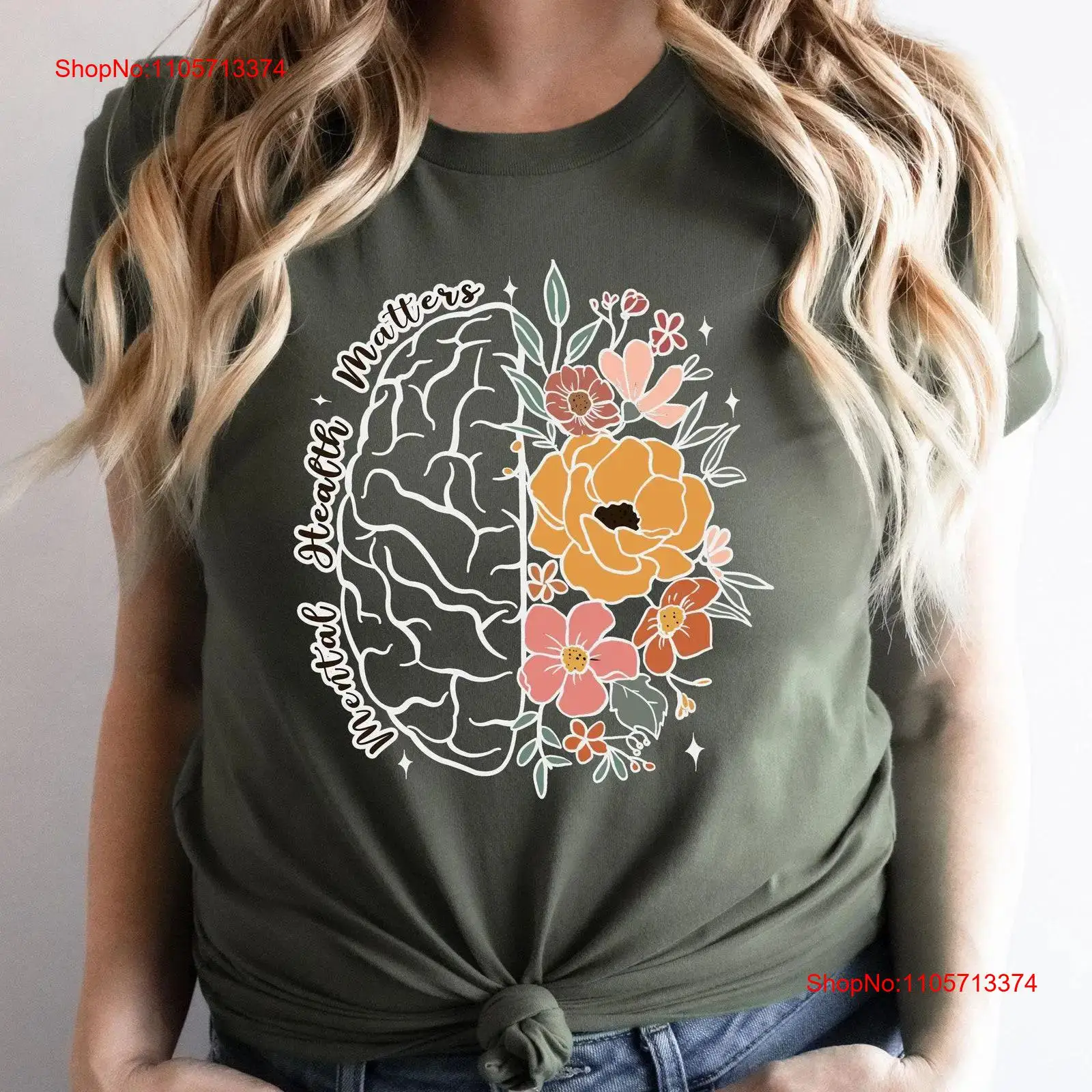 Camiseta Mental Health Matters - Your Health Wellness reseña y precio